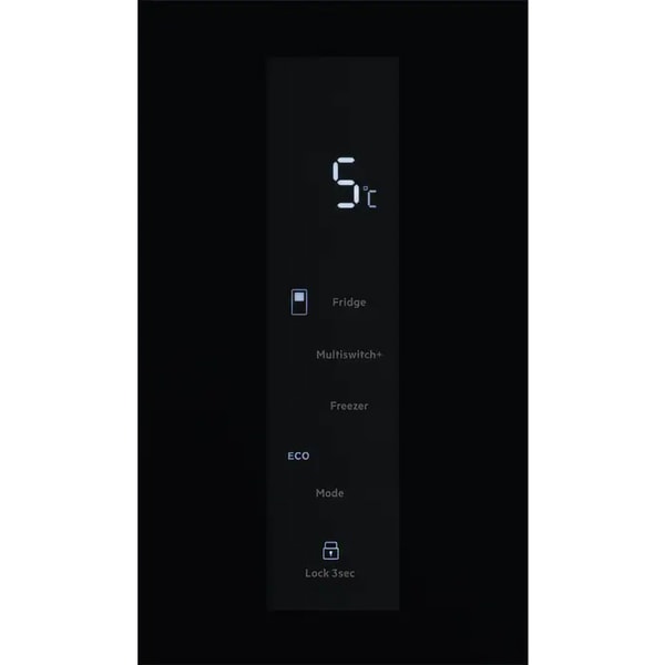 Side by Side ELECTROLUX ELT9VE52M0, Frost Free, 522 l, H 190 cm, Clasa E, negru