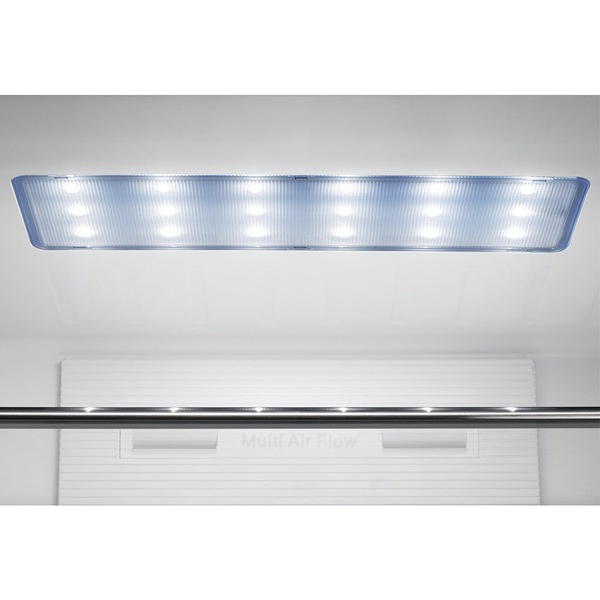 Side by Side ELECTROLUX EN6086MOX, No Frost, 577 l, H 177.6 cm, Clasa F, Dozator apa, inox