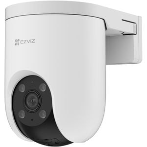 Camera IP Wireless EZVIZ H8c Pro, 3K, 5 MP, IR 30m, sirena, microfon, Auto-Zoom Tracking, alb
