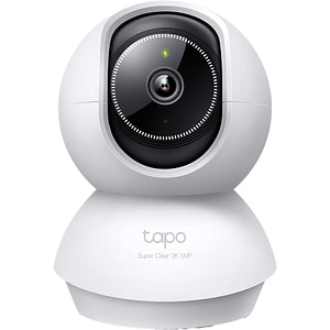 Camera IP Wireless interior TP-LINK Tapo C230, 5MP, 1620 p, IR, Night Vision, alb