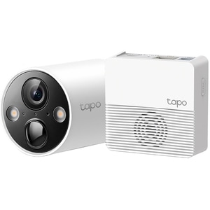 Camera IP Wireless TP-LINK Tapo C420S1, 2K QHD, IR, NightVision, cu acumulator, alb