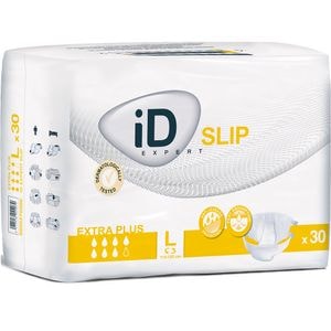 Scutece incontinenta pentru adulti ID Expert Slip Extra Plus, L, 30 buc