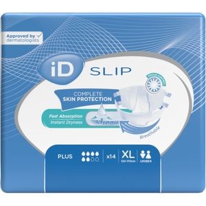 Scutece incontinenta pentru adulti ID Expert Slip, XL, 14 buc