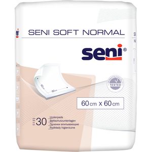 Aleze absorbante SENI Soft, Normal, 60x60 cm, 30 buc