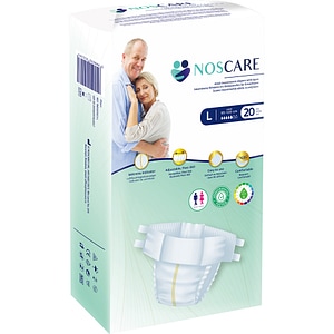 Scutece incontinenta, NOSCARES, L, 20 buc
