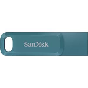 Memorie USB SANDISK Ultra Dual Drive Go SDDDC3-256G-G46NBB, 256GB, USB 3.2 Type C, albastru