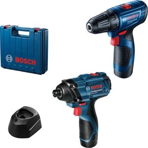 Masina de gaurit si insurubat (bormasina) BOSCH Professional GSR 120, 1500rpm, mandrina Rapida, 30nm, 2Ah