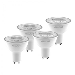 Set Becuri LED Smart YEELIGHT YLDP0044, GU10, 4.8W, 350 lm, alb