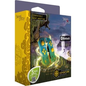 Set Controller Steelplay Adventure Twin Pads pentru Nintendo Switch, albastru-galben