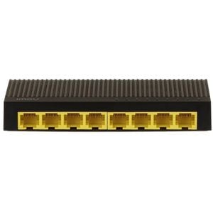 Switch IMOU SG108C, 8 porturi Gigabit, negru