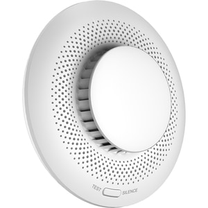 Senzor fum EZVIZ T4C, Wi-Fi, ZigBee, Raza 4m, 85 dB, Detectie fum 360, alb