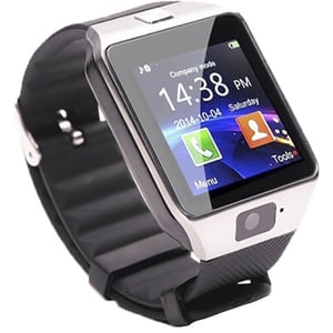 Smartwatch E-BODA Smart Time 200, Android/iOS, silicon, argintiu