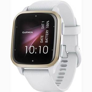 Smartwatch GARMIN Venu Sq 2, 40mm, Android/iOS, silicon, Cream Gold/White