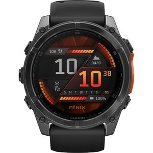 Smartwatch GARMIN Fenix 8, 51mm, AMOLED, GPS, Android/iOS, Slate Gray Black