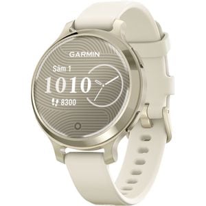 Smartwatch GARMIN Lily 2 Active, 38mm, GPS, Android/iOS, silicon, Lunar Gold/Bone