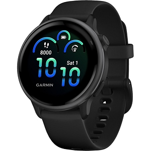Smartwatch GARMIN Vivoactive 6 42mm, Wi-Fi, GPS, Android/iOS, silicon, Black/Slate