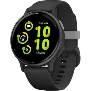 Smartwatch GARMIN Vivoactive 5 42mm, Wi-Fi, GPS, Android/iOS, silicon, Black/Slate