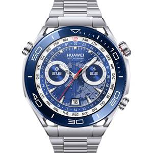 Smartwatch HUAWEI Watch Ultimate Voyage Blue, Android/iOS, Titanium Strap