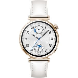 Smartwatch HUAWEI Watch GT 5 41mm, GPS, Android/iOS, White Composite Leather Strap