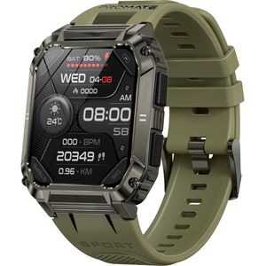 Smartwatch PROMATE XWatch-S19, Android/iOS, silicon, verde