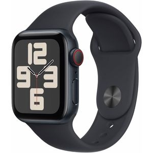 APPLE Watch SE (2nd Gen) V2, GPS + Cellular, 40mm, Midnight Aluminium Case, Midnight Sport Band - S/M