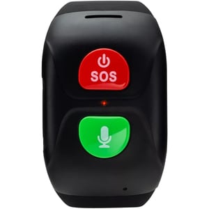 Smartwatch seniori CANYON ST-01, 2G, GPS, Android/iOS, silicon, negru
