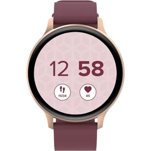 Smartwatch CANYON Badian SW68, Android/iOS, silicon, roz-auriu