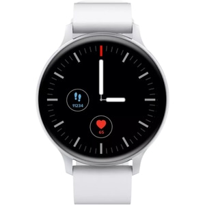 Smartwatch CANYON Badian SW68, Android/iOS, silicon, argintiu