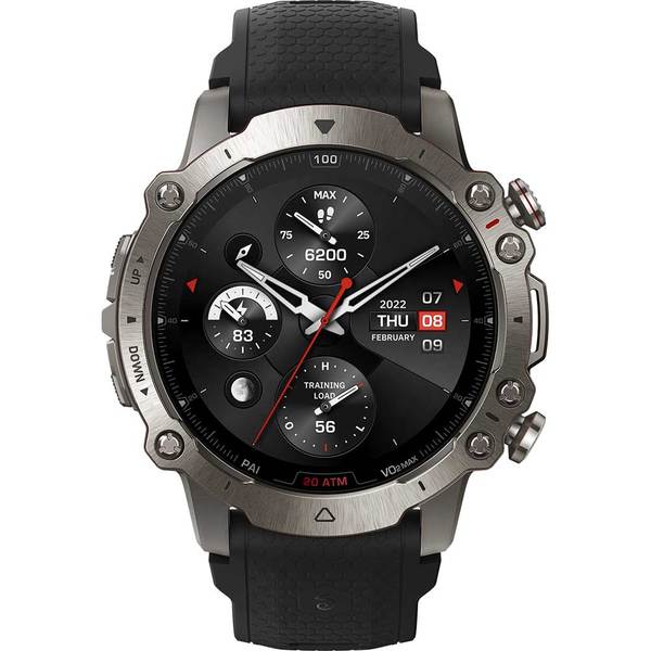 Amazfit Lteamazfit Falcon 20 Atm Gps Smartwatch For Men - Dual-band, Heart  Rate, 500mah