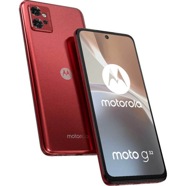 Telefon MOTOROLA Moto G32, 128GB, 6GB RAM, Dual SIM, Red