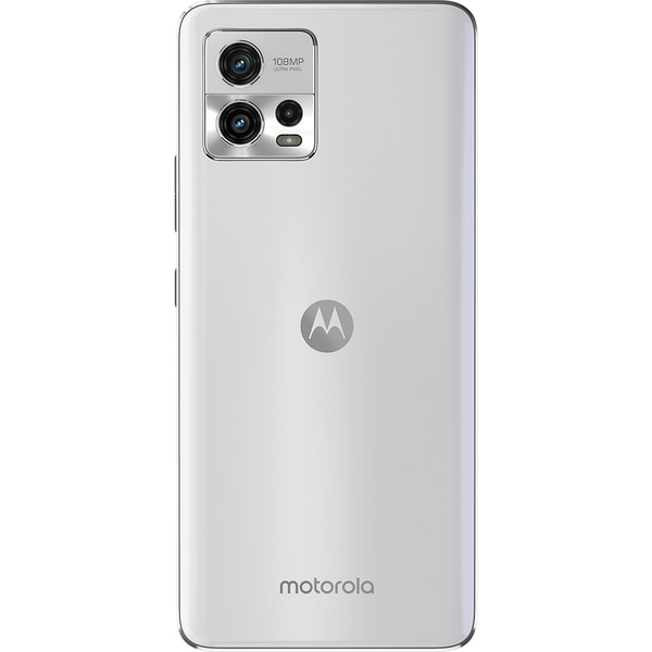 Telefon MOTOROLA Moto G72, 128GB, 8GB RAM, Dual SIM, Mineral White