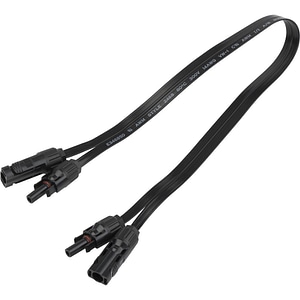 Cablu ECOFLOW MC4 Super Flat, IP67, negru