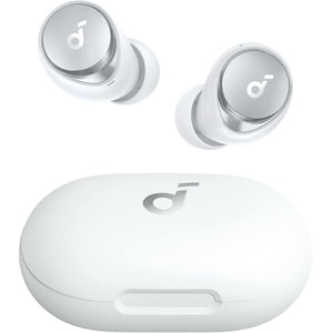 Casti ANKER Soundcore Space A40, True Wireless, Bluetooth, In-ear, Microfon, Noise Cancelling, alb