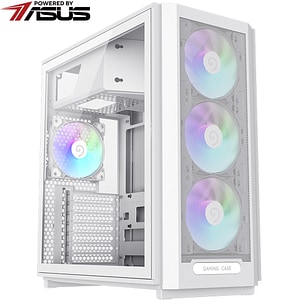 Sistem Desktop PC MYRIA STYLE V94 Powered by ASUS, AMD Ryzen 5 7600 pana la 5.1GHz, 16GB, SSD 1TB, NVIDIA GeForce RTX 3050 6GB, Ubuntu