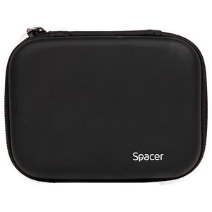 Husa hard disk extern SPACER, negru