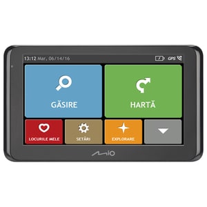 Sistem de navigatie GPS MIO Spirit 8500 LM, 6.2'' Touch, Full Europa, SmartRoutes, LearnMe Pro