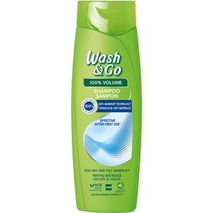 Sampon WASH&GO Anti-Dadruff Technology, 360ml