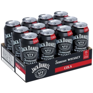 Cocktail Jack Daniels&Cola bax 0.33L x 12 doze