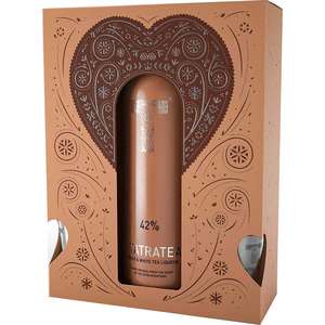 Pachet Lichior Tatratea Peach&White Tea, 0.7L + 2 pahare