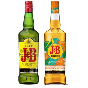 Pachet Whisky J&B Rare, 0.7L + Whisky J&B Botanico, 0.7L
