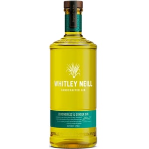 Gin Whitley Neill Lemon & Ginger, 1L