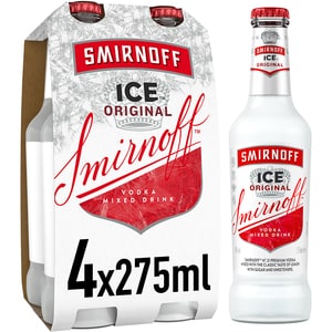 Vodka Smirnoff Ice bax 0.275L x 4 sticle