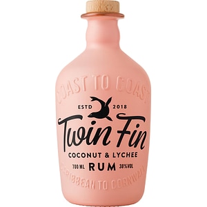 Rom Twin Fin Coconut & Lychee Rum, 0.7L