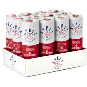 Cocktail cu alcool Stelz Hard Seltzer Raspberry bax 0.25L x 12 doze