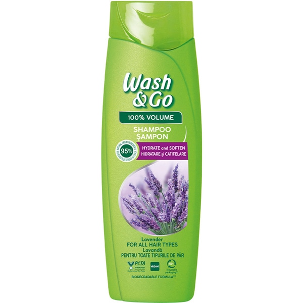 Sampon WASH&GO Lavander, 360ml