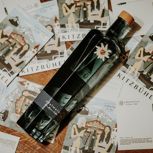 Vodka Edelweiss Alpine Vodka, 0.7L