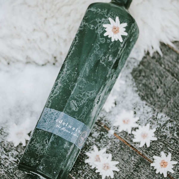 Vodka Edelweiss Alpine Vodka, 0.7L