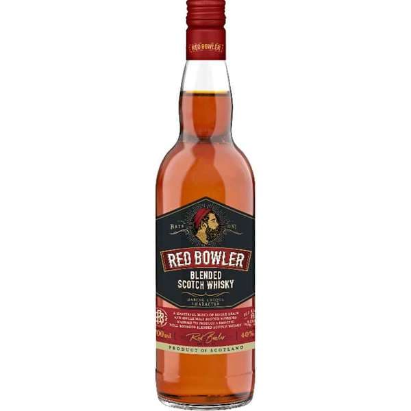 Pachet Whisky Red Bowler, 0.7L + 2 pahare