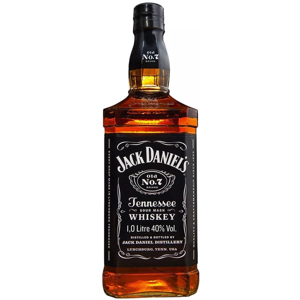 Whisky Jack Daniel's Black Label 2 sticle x 1L + Whisky Jack Daniel's Gentleman Jack, 0.2L