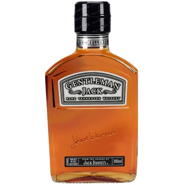 obvious form Visible Whisky Jack Daniel's Black Label 2 sticle x 1L + Whisky Jack Daniel's  Gentleman Jack, 0.2